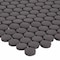 Msi Penny Round Nero 12.32 In. X 11.38 In. X 6Mm Porcelain Mesh-Mounted Mosaic Tile, 15PK ZOR-MD-0231 - alternate 5